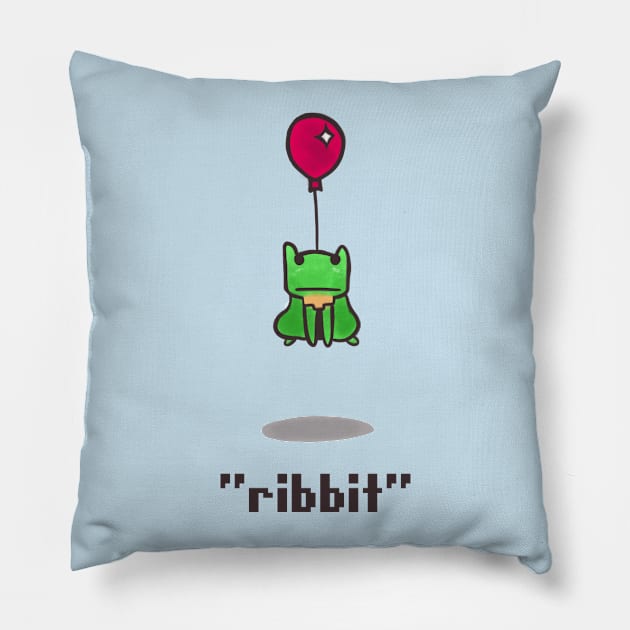 *hop* Pillow by Serrah