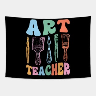 Art Teacher Retro Tapestry