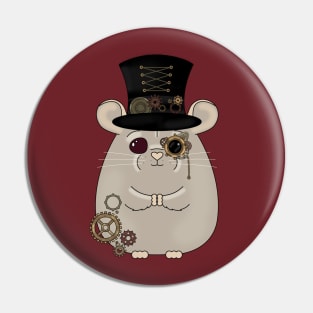 Steampunk Fluff Pin