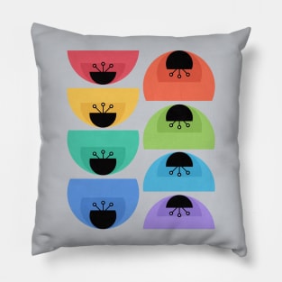 Magic Geometric Flowers Pillow