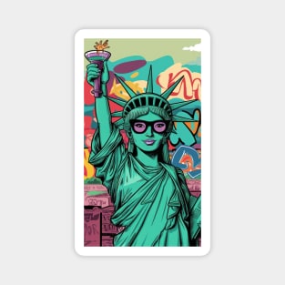 Urban Liberty: The Statue of Liberty's New Groove Magnet