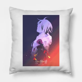 Araragi x Hitagi Pillow