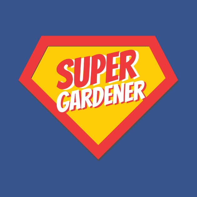 Gardener Gifts | Super Gardener by BetterManufaktur