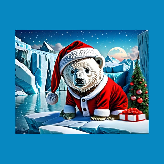 Santa Baby Polar Bear by rturnbow