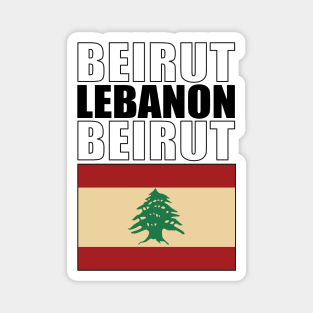 Flag of Lebanon Magnet