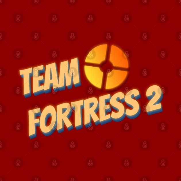 Team Fortress 2 - Y2K Logo by Arcade 904