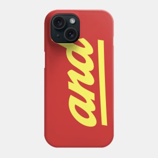 Underlined And Conjunction Phone Case