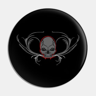 Vamp Skull Pin