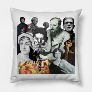 Classics Unbound: Fashion Meets Literary Fusion Pillow