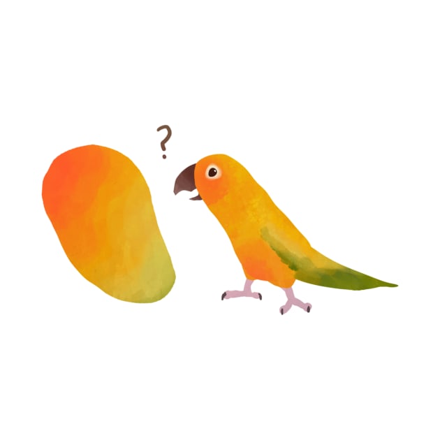 Mango Conure by chimaerok