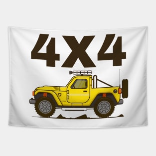 Offroad Car Tapestry