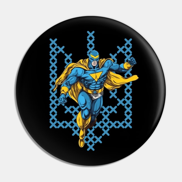 What's Your Superpower? i'm Ukrainian Pin by FrogandFog