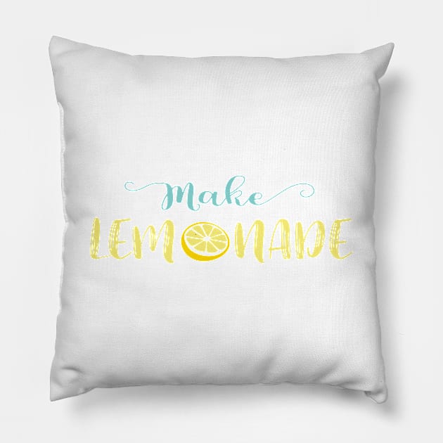 Make Lemonade Pillow by the plaid giraffe