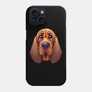 Cuddle-worthy Bloodhound Phone Case