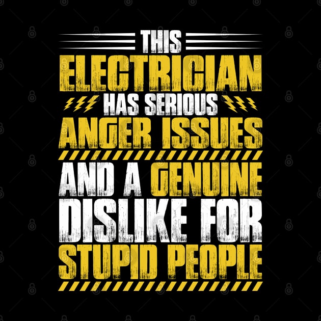 Electrician Sparky Electrical Worker by Krautshirts