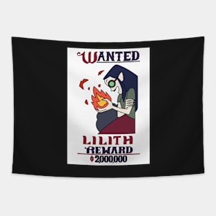 Lilith wanted poster ~ The Owl House Tapestry