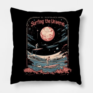 Alien surfing 88060 Pillow