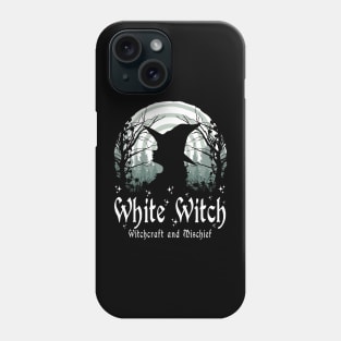 Wiccan Witchcraft - White Witch Phone Case