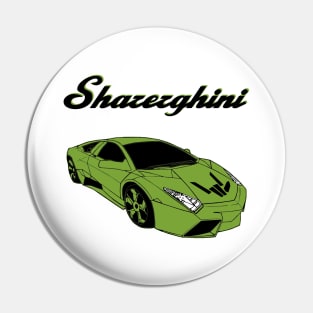 sharerghini green Pin