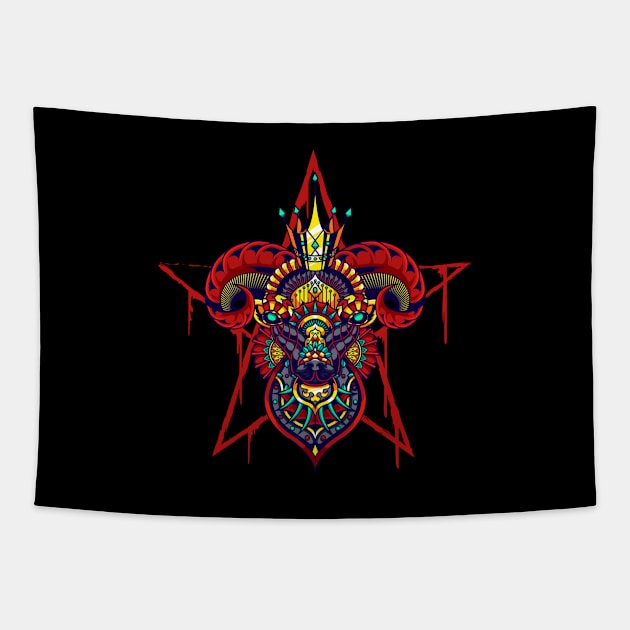 Aries Tapestry by TambuStore