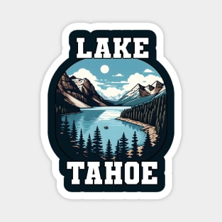 Lake Tahoe Vintage Magnet