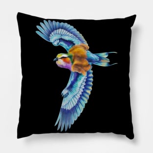 Lilac Breasted Roller Pillow