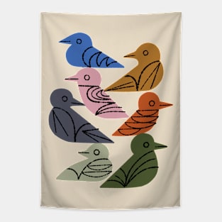 Painted Birds Tapestry