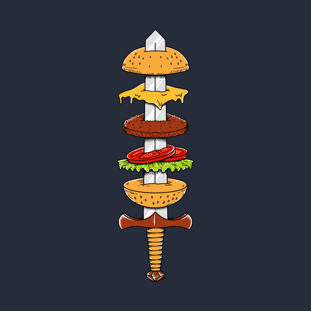 Burger Sword by coffeeman