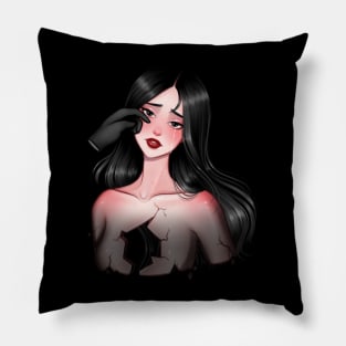 Broken Girl Pillow