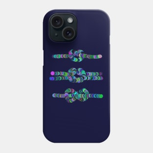 Colored Knots Abstract Phone Case