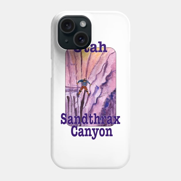 Sandthrax Canyon, Utah Phone Case by MMcBuck