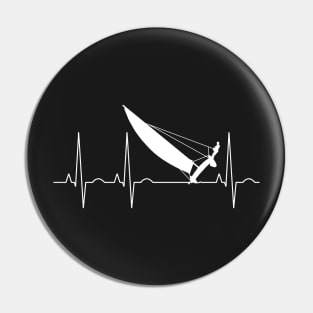 Heartbeat - catamaran Pin