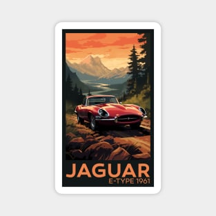 Jaguar E-Type Series 1 Magnet