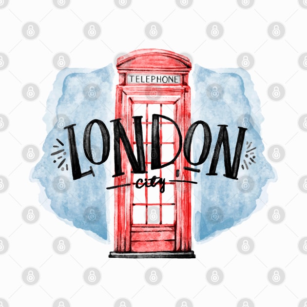 London Souvenir by Happy Art Designs