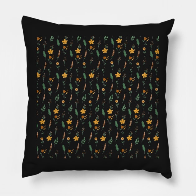 Little Flowers Pillow by CarolineTherese