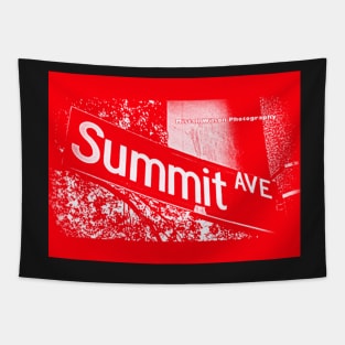 Summit Avenue CHERRY WHITE Pasadena California by Mistah Wilson Photography Tapestry