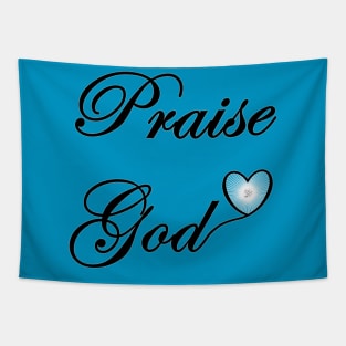 Praise God - On the Back of Tapestry