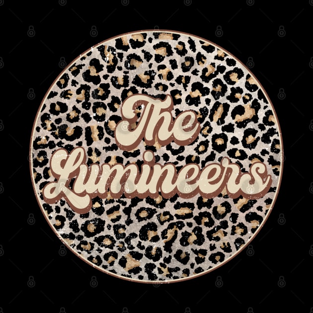 Retro Music Lumineers Personalized Name Circle Birthday by BilodeauBlue