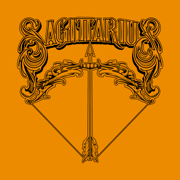 Sagittarius Sign Art by Vega Bayu
