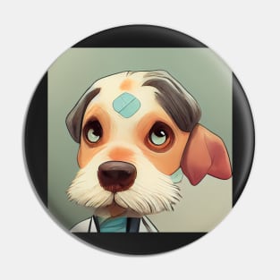 Veterinary doctor | Comics Style Pin