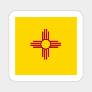 The Flag of New Mexico Magnet