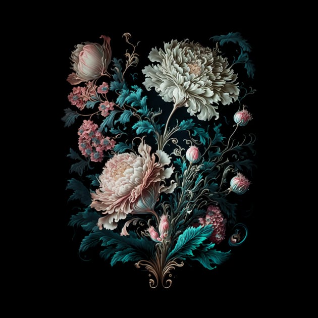 Baroque Bouquet #2 by Bear Face Studios