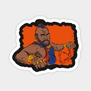 B A Baracus Magnet