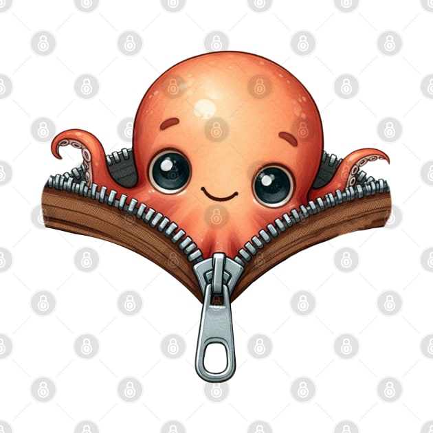 cute octopus by katalinaziz
