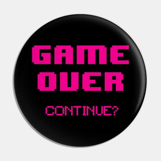 Game over pixel Pin by Oricca