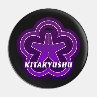 Kitakyushu Municipality Japanese Symbol Pin