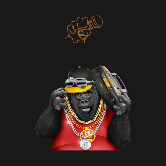 Rapper of the apes by Dezigner007