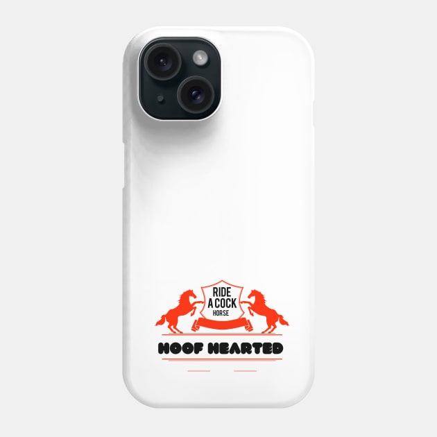 Hoof Hearted Phone Case by Quirky Design Collective