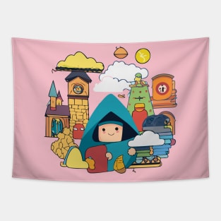 Where’s Waldo inspired design Tapestry