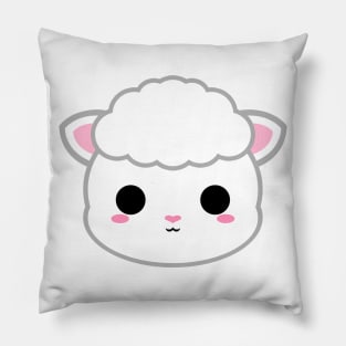 Cute White Sheep Pillow